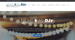 Desktop Screenshot of nightowldjs.com