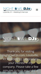 Mobile Screenshot of nightowldjs.com